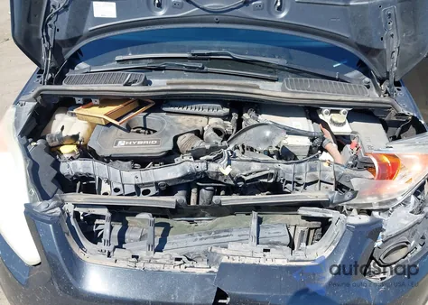 2013 Ford C-Max Hybrid Se from USA, damaged, VIN 1FADP5AU4DL509241